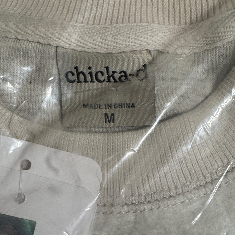 NSIB official WVU sweatshirt Chicka-d Cream with Navy Logo collegiate team - Picture 3 of 7